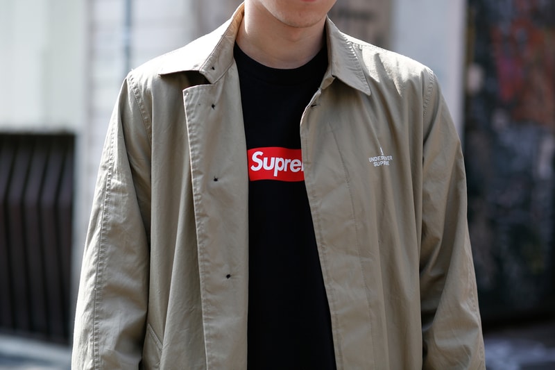 Streetsnaps: Francesco Moggi in UNDERCOVER x Supreme