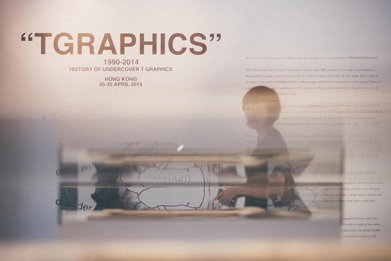 UNDERCOVER's 25-Year History Highlighted in "TGRAPHICS" Exhibition 