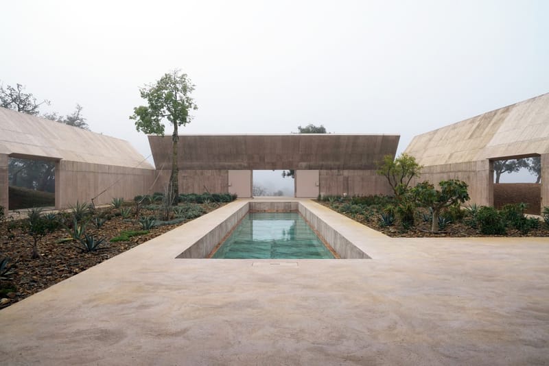 Villa Além in Alentejo, Portugal by Valerio Olgiati