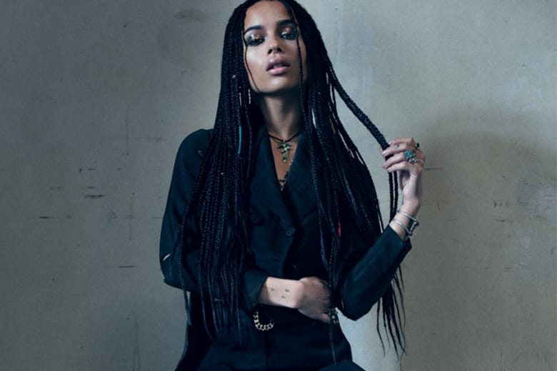 Zoe Kravitz by Zackery Michael for the 2015 May Issue of 'Flaunt'