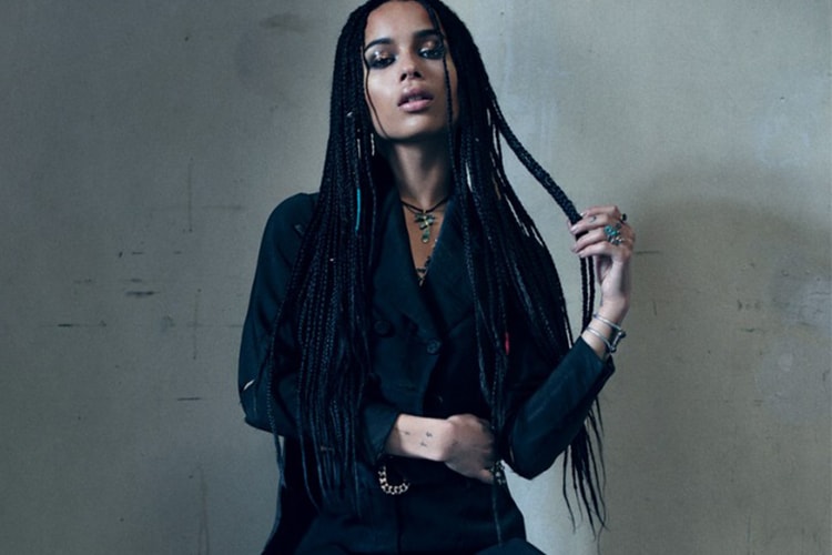 Zoe Kravitz by Zackery Michael for the 2015 May Issue of 'Flaunt'