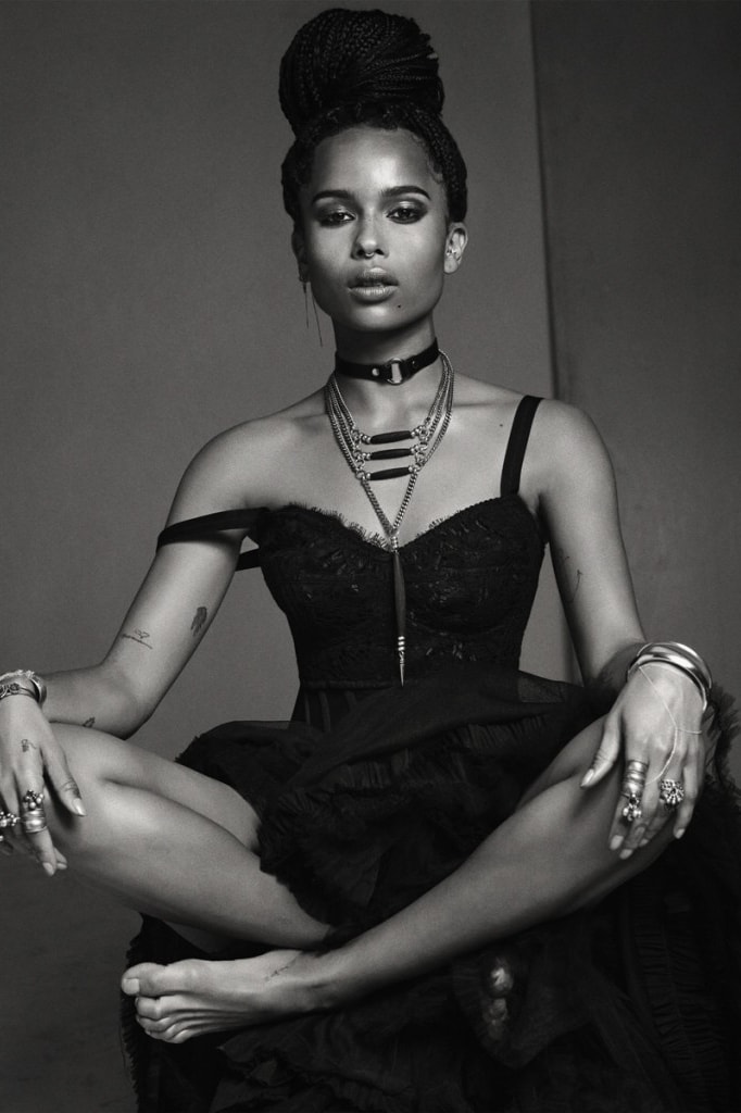 Zoe Kravitz by Zackery Michael for the 2015 May Issue of 'Flaunt'