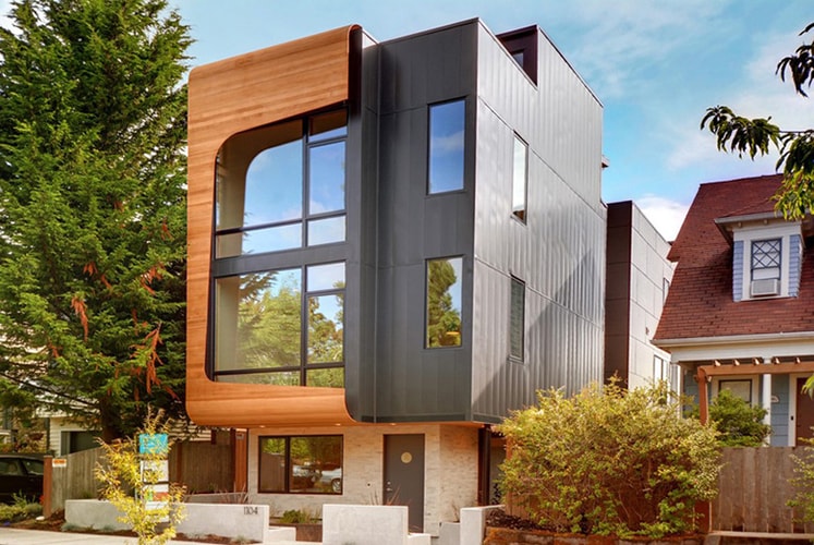 18th Avenue City Homes by Malboeuf Bowie Architecture