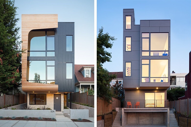 18th Avenue City Homes by Malboeuf Bowie Architecture