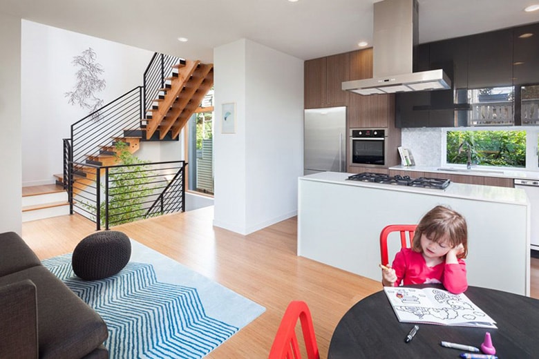18th Avenue City Homes by Malboeuf Bowie Architecture
