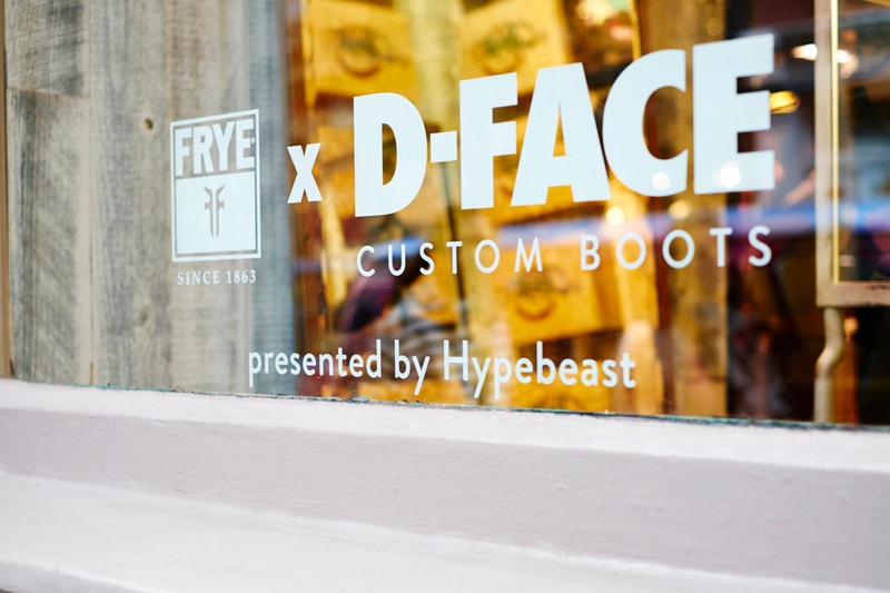 D-Face x The FRYE Company 2015 Spring Collaboration Event Recap