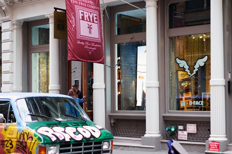 D-Face x The FRYE Company 2015 Spring Collaboration Event Recap