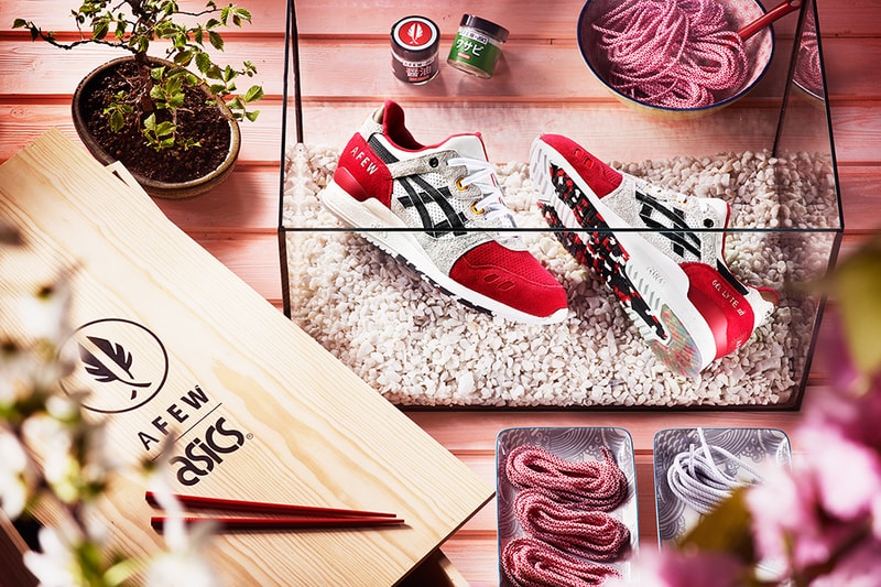 A Closer Look at the Afew x ASICS GEL-Lyte III "Koi"