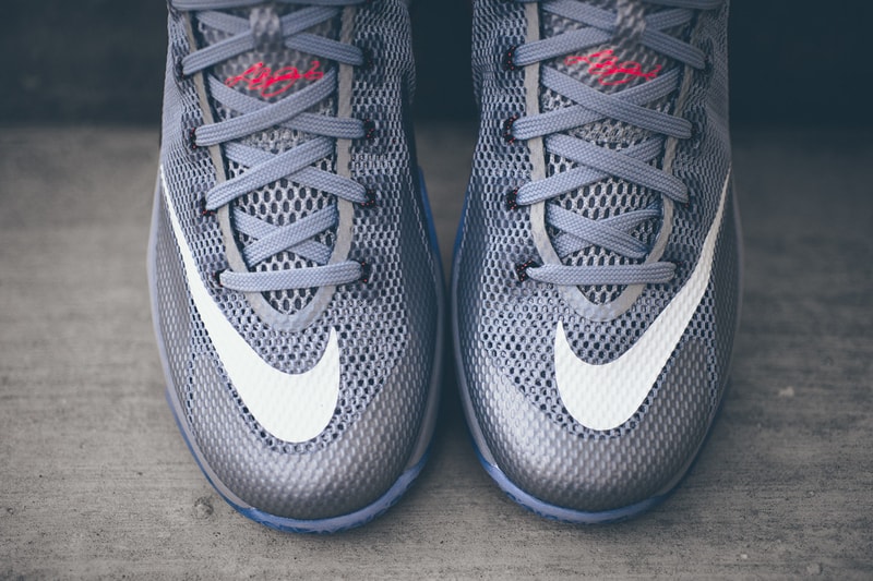 A Closer Look at the Nike LeBron 12 Low Wolf Grey/Hot Lava