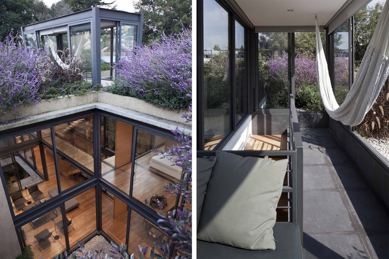 A Hidden House With Four Courtyards in Mexico City