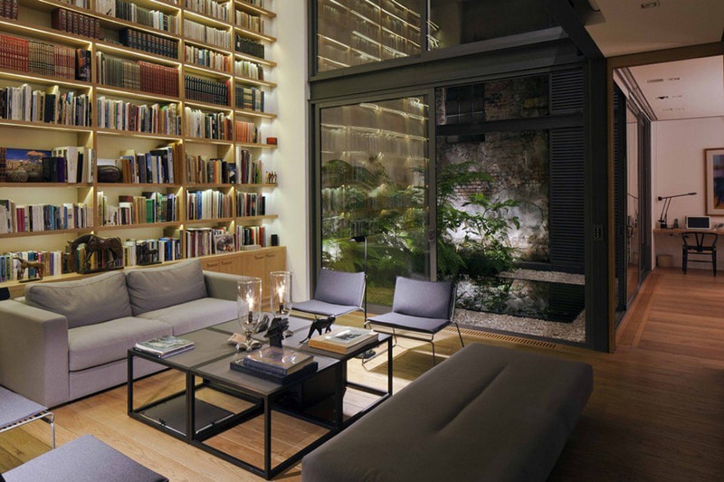A Hidden House With Four Courtyards in Mexico City