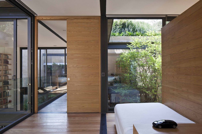 A Hidden House With Four Courtyards in Mexico City