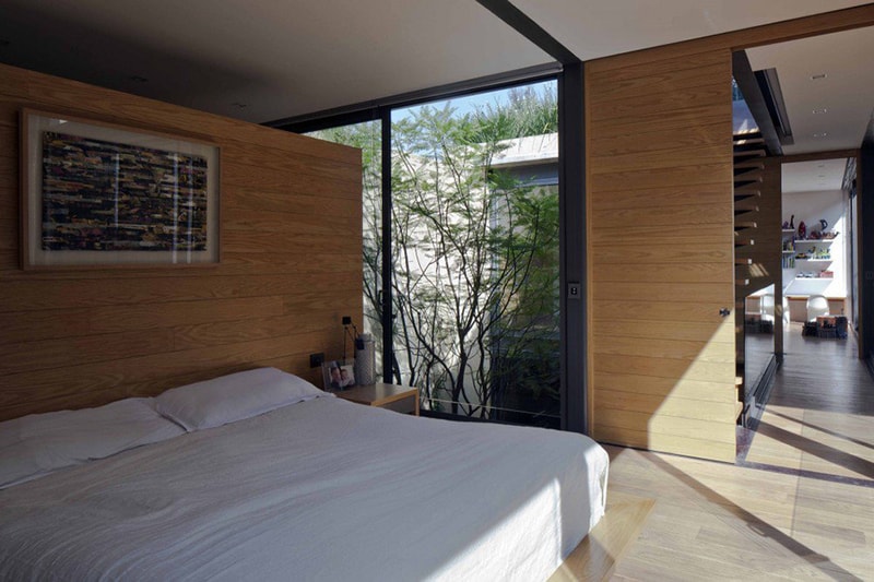 A Hidden House With Four Courtyards in Mexico City