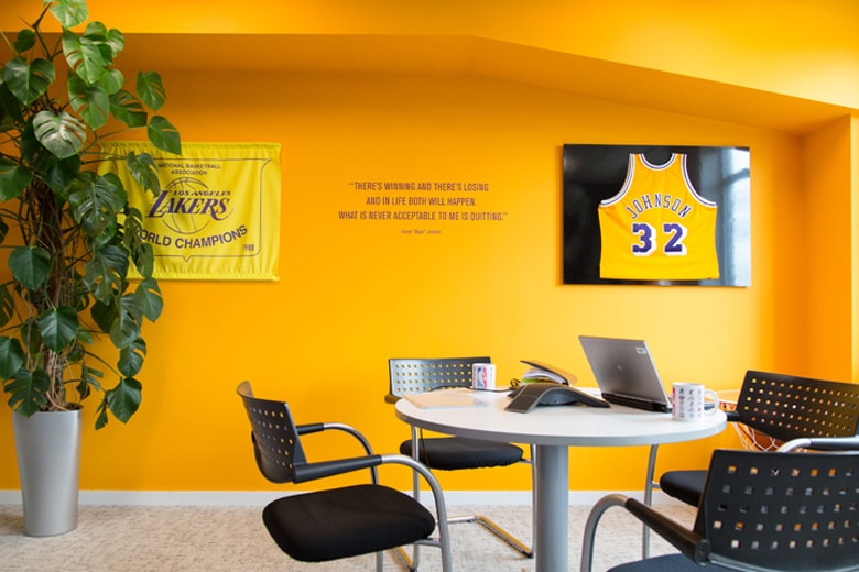 A Look Inside the NBA Europe Headquarters in London