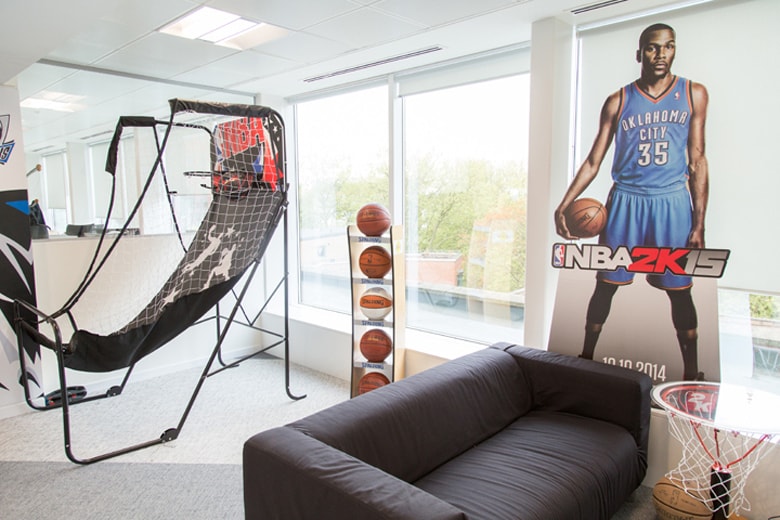 A Look Inside the NBA Europe Headquarters in London