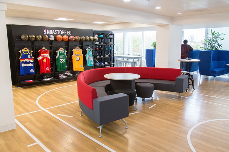 A Look Inside the NBA Europe Headquarters in London