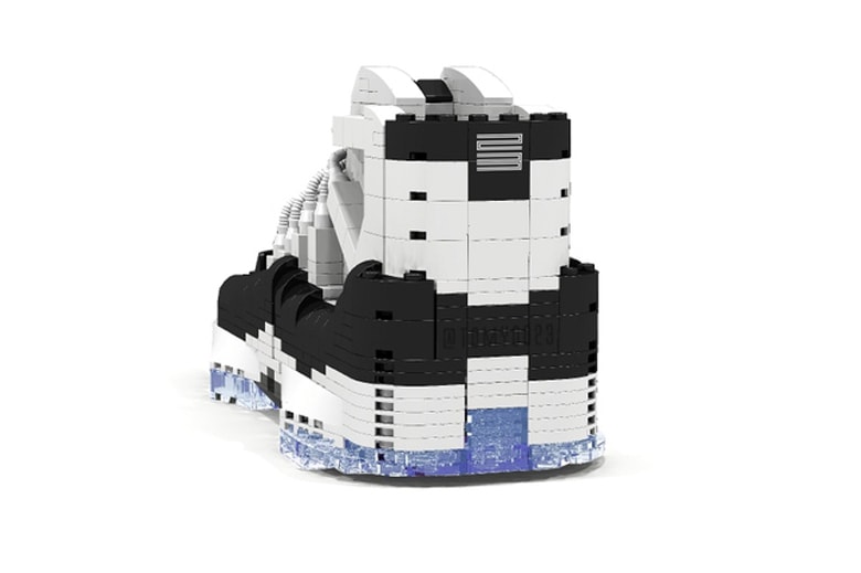 Air Jordan 11 Retro "Concord" Replica Made of LEGO®