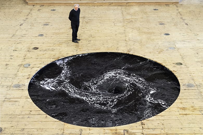 Anish Kapoor "Descension" @ Galleria Continua