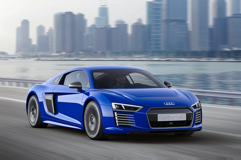 Audi Unveils the R8 E-Tron Piloted Driving Technical Concept Car