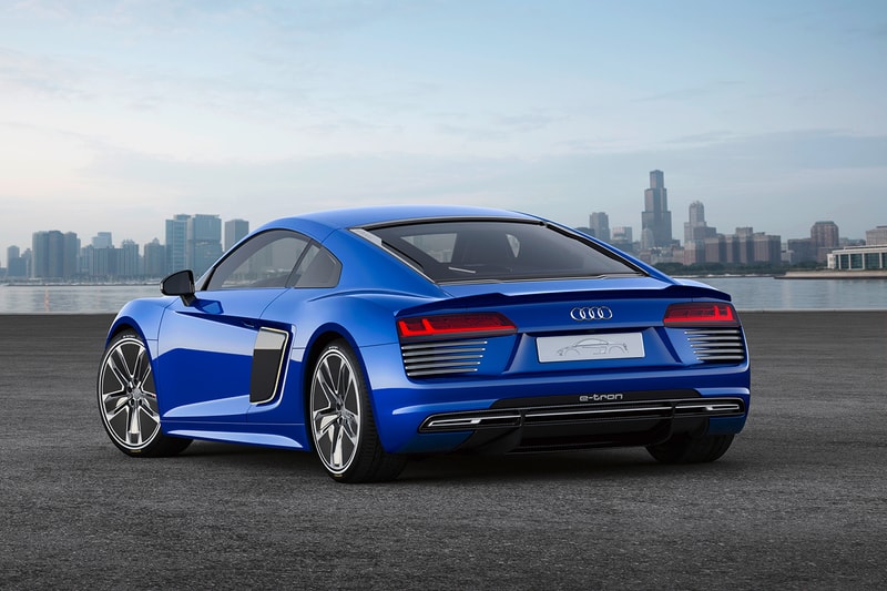 Audi Unveils the R8 E-Tron Piloted Driving Technical Concept Car