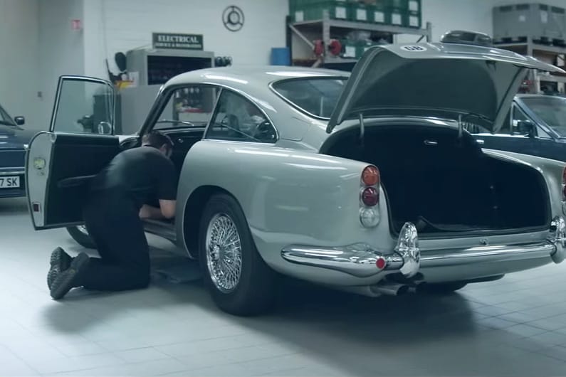 Behind the Scenes at the Aston Martin Works Restoration Garage