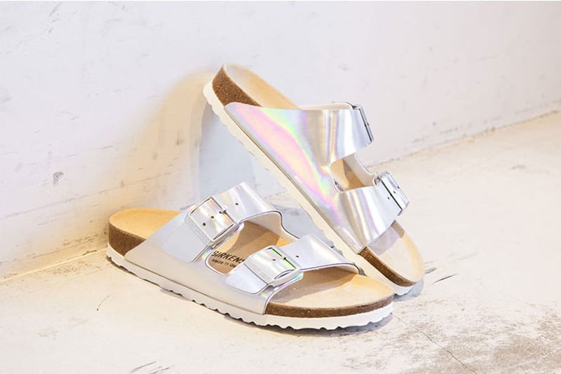Birkenstock for BEAUTY & YOUTH Arizona "Mirror" Sandals