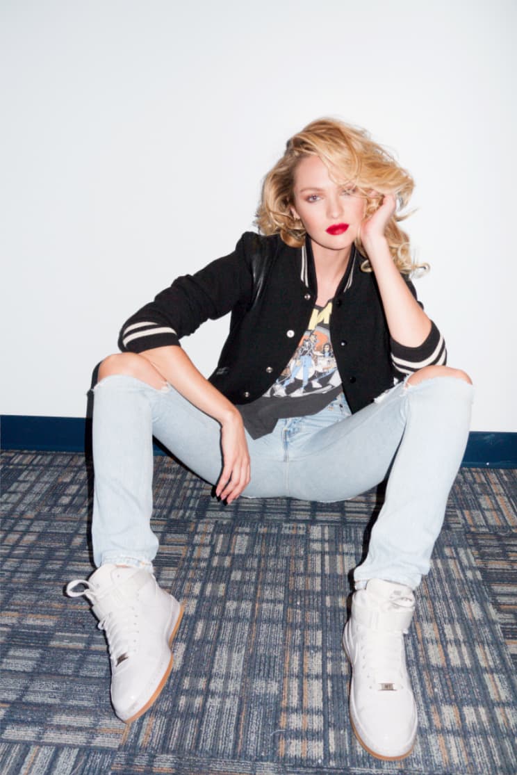 Candice Swanepoel Visits Terry Richardson's Studio