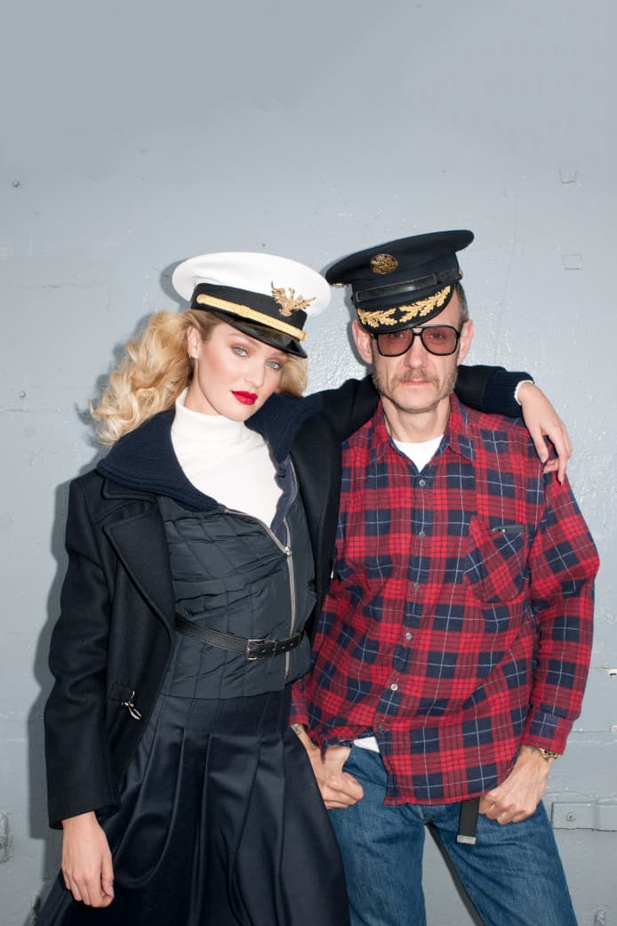 Candice Swanepoel Visits Terry Richardson's Studio