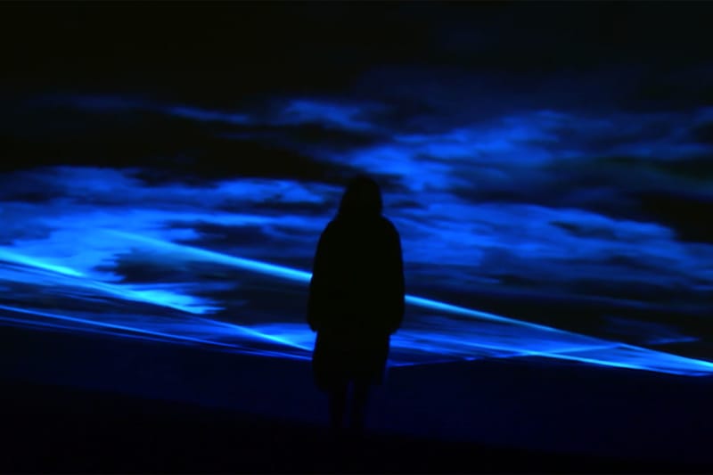 Daan Roosegaarde "Waterlicht" Installation @ Museumplein
