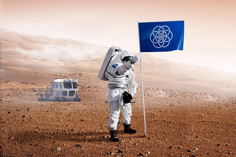 Designer Oskar Pernefeldt Proposes Planet Earth Flag Design