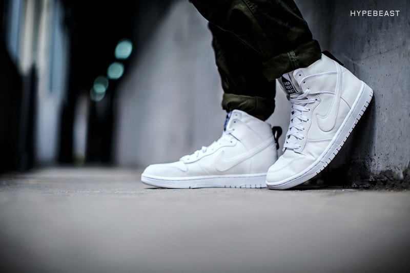 A Closer Look at the Dover Street Market (DSM) x Nike Dunk Lux High Sneaker