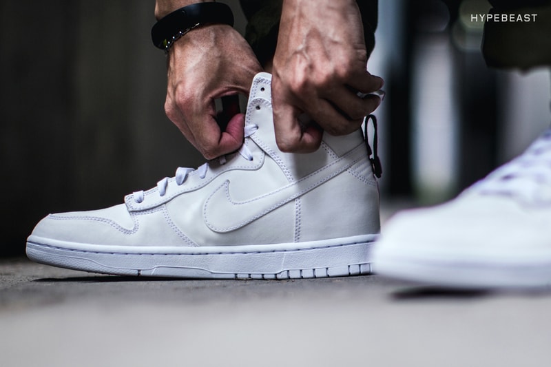 A Closer Look at the Dover Street Market (DSM) x Nike Dunk Lux High Sneaker