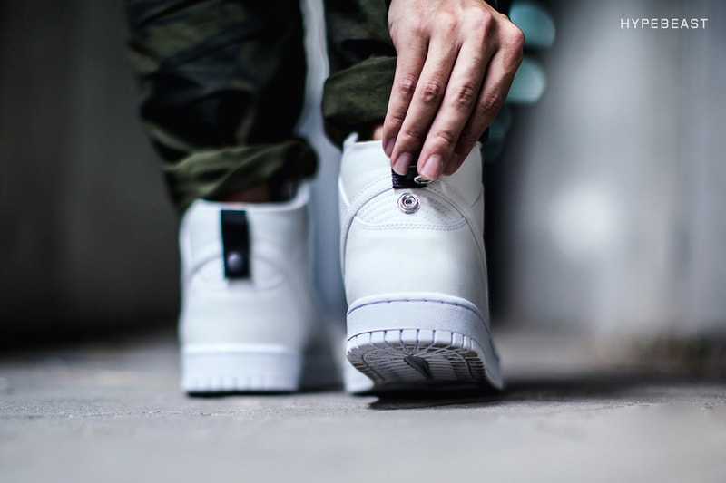 A Closer Look at the Dover Street Market (DSM) x Nike Dunk Lux High Sneaker