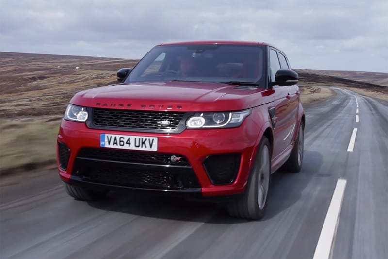 /DRIVE Drifts and Jumps the 2015 Land Rover Range Rover SVR