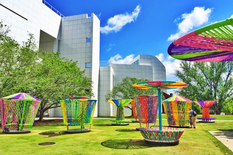 Esrawe + Cadena 'Los Trompos' Installation @ The High Museum of Art