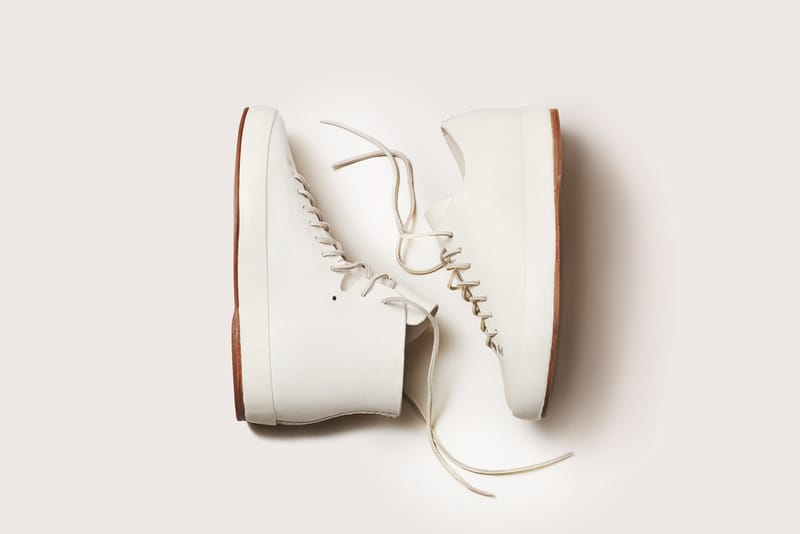FEIT 2015 Summer Hand Sewn High & Low "White Semi Cordovan"