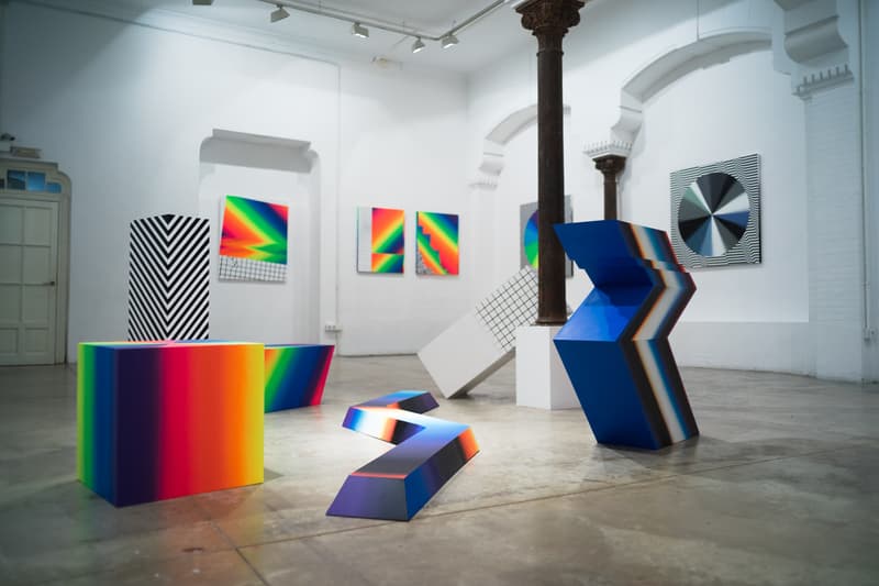 Felipe Pantone 'Opticromías' Exhibition @ Delimbo Gallery