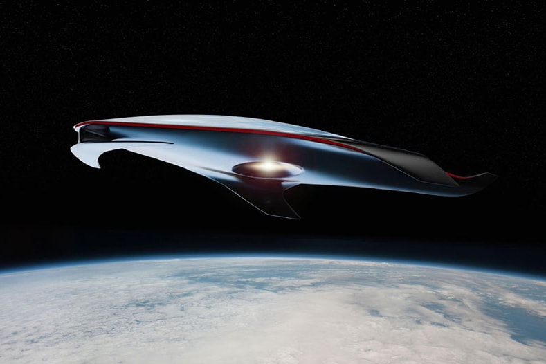 Ferrari Design Director Flavio Manzoni's Futuristic Spaceship Concept