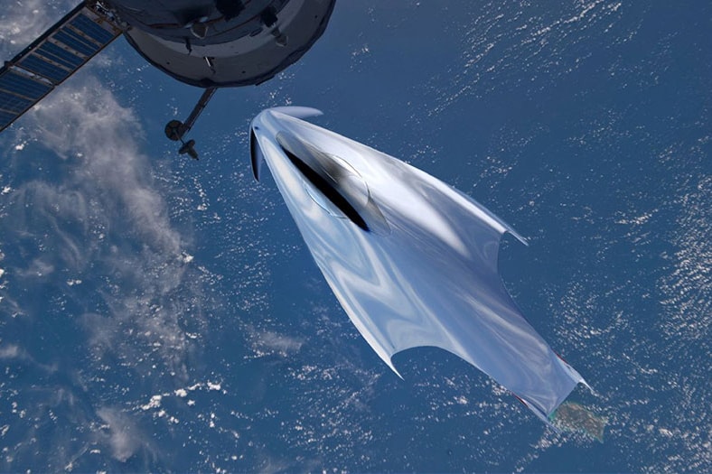 Ferrari Design Director Flavio Manzoni's Futuristic Spaceship Concept