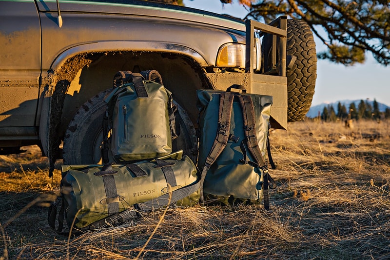 Filson Dry Bags "Green" Collection