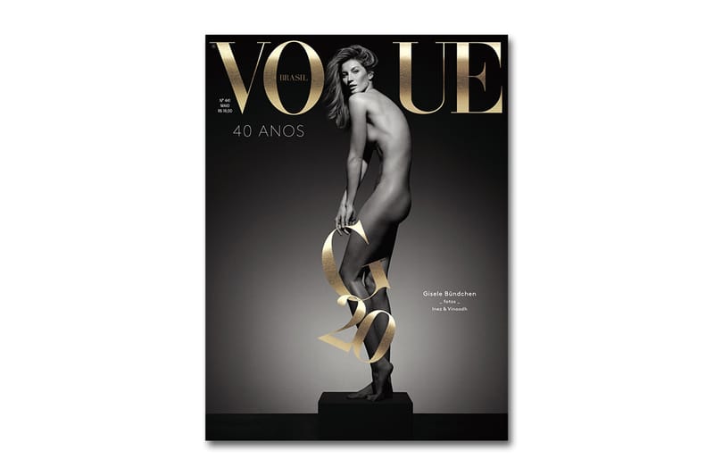 Gisele Bündchen by Inez & Vinoodh for the 40th Anniversary Issue of 'Vogue Brazil'
