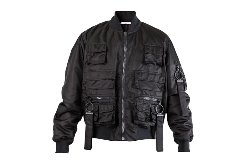 Givenchy Multi-Pocket Bomber Jacket