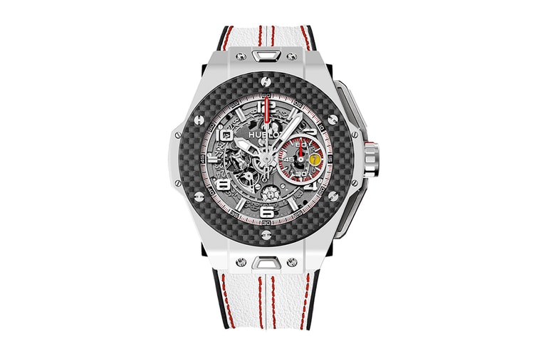 Hublot Big Bang Ferrari White Ceramic Carbon