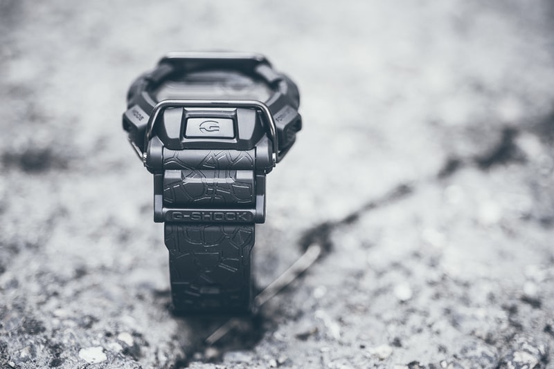 HUF x G-Shock GD400HUF-1 "Cracked Concrete"