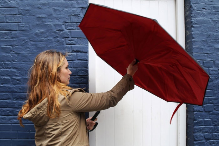 Introducing the KAZbrella, an Innovative Inside-Out Umbrella