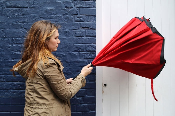 Introducing the KAZbrella, an Innovative Inside-Out Umbrella