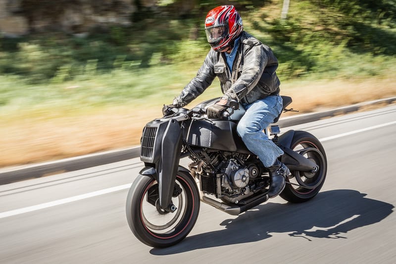 Jay Leno Takes to the Road with the Ronin 47 Motorcycle