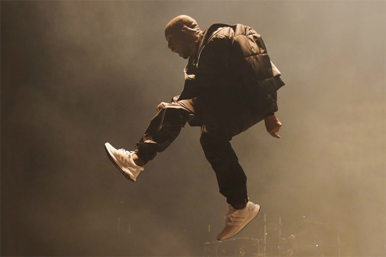 Kanye West Rocks the New adidas Ultra Boost All-White During BBMA  Performance and Powerhouse