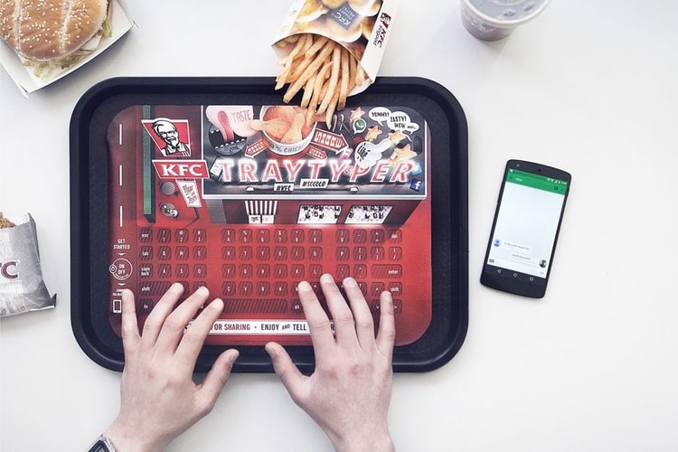 KFC's "Tray Typer" Offers Grease-Free Texting to Customers