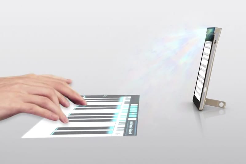 Lenovo Smart Cast Projects a Touchscreen Onto Any Surface